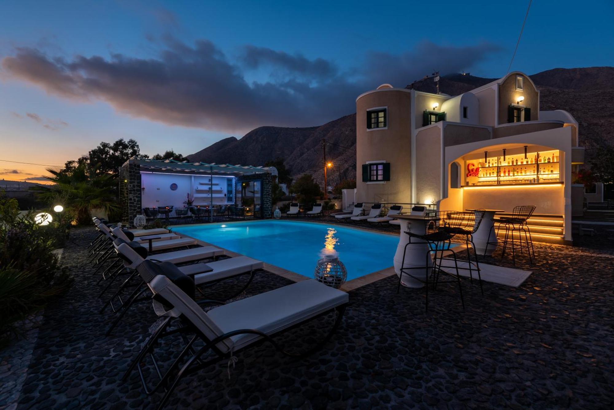Villa Anemomilos Perissa Экстерьер фото